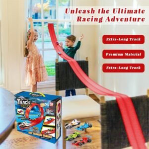 🔥 2025 Christmas Surprise Gift: DIY Racetrack Racing Toy 🎁